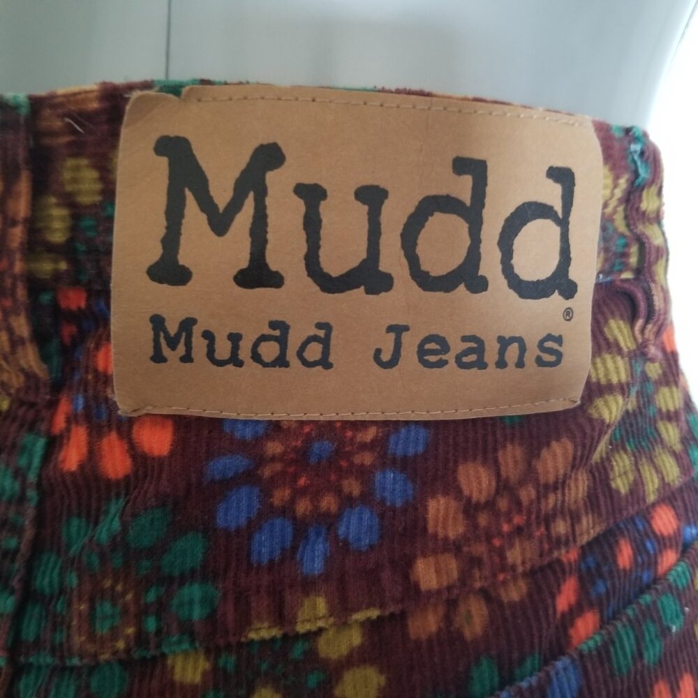 Vintage MUDD Floral Corduroy Pants (original owner) - Rare Find - Picture 8 of 14